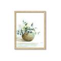 Picture of Vase and Blue Flowers _GroupedProduct_Rectangle_Portrait_Framed_Matted_