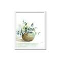 Picture of Vase and Blue Flowers _GroupedProduct_Rectangle_Portrait_Framed_Matted_