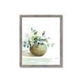Picture of Vase and Blue Flowers _GroupedProduct_Rectangle_Portrait_Framed_Matted_