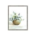 Picture of Vase and Blue Flowers _GroupedProduct_Rectangle_Portrait_Framed_Matted_