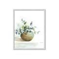 Picture of Vase and Blue Flowers _GroupedProduct_Rectangle_Portrait_Framed_Matted_