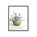 Picture of Vase and Blue Flowers _GroupedProduct_Rectangle_Portrait_Framed_Matted_