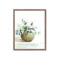 Picture of Vase and Blue Flowers _GroupedProduct_Rectangle_Portrait_Framed_Matted_