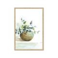 Picture of Vase and Blue Flowers _GroupedProduct_Rectangle_Portrait_Framed_Matted_