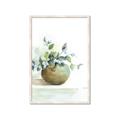 Picture of Vase and Blue Flowers _GroupedProduct_Rectangle_Portrait_Framed_Matted_