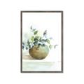 Picture of Vase and Blue Flowers _GroupedProduct_Rectangle_Portrait_Framed_Matted_