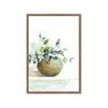 Picture of Vase and Blue Flowers _GroupedProduct_Rectangle_Portrait_Framed_Matted_