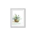Picture of Vase and Blue Flowers _GroupedProduct_Rectangle_Portrait_Framed_Matted_