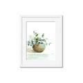 Picture of Vase and Blue Flowers _GroupedProduct_Rectangle_Portrait_Framed_Matted_