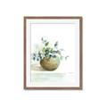 Picture of Vase and Blue Flowers _GroupedProduct_Rectangle_Portrait_Framed_Matted_