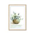 Picture of Vase and Blue Flowers _GroupedProduct_Rectangle_Portrait_Framed_Matted_