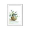 Picture of Vase and Blue Flowers _GroupedProduct_Rectangle_Portrait_Framed_Matted_