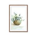 Picture of Vase and Blue Flowers _GroupedProduct_Rectangle_Portrait_Framed_Matted_