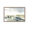 Picture of Watercolor Views I _GroupedProduct_Rectangle_Landscape_Framed_Matted_