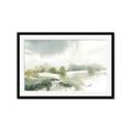 Picture of Watercolor Views II _GroupedProduct_Rectangle_Landscape_Framed_Matted_
