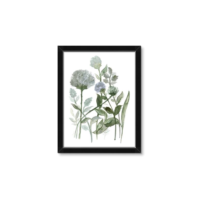 Picture of Blue Buds I _GroupedProduct_Rectangle_Portrait_Framed_Matted_
