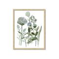 Picture of Blue Buds I _GroupedProduct_Rectangle_Portrait_Framed_Matted_