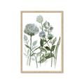 Picture of Blue Buds I _GroupedProduct_Rectangle_Portrait_Framed_Matted_