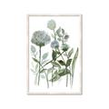 Picture of Blue Buds I _GroupedProduct_Rectangle_Portrait_Framed_Matted_