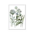 Picture of Blue Buds I _GroupedProduct_Rectangle_Portrait_Framed_Matted_