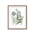Picture of Blue Buds I _GroupedProduct_Rectangle_Portrait_Framed_Matted_