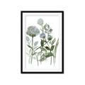 Picture of Blue Buds I _GroupedProduct_Rectangle_Portrait_Framed_Matted_