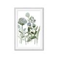 Picture of Blue Buds I _GroupedProduct_Rectangle_Portrait_Framed_Matted_