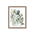 Picture of Blue Buds II _GroupedProduct_Rectangle_Portrait_Framed_Matted_