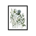 Picture of Blue Buds II _GroupedProduct_Rectangle_Portrait_Framed_Matted_