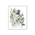 Picture of Blue Buds II _GroupedProduct_Rectangle_Portrait_Framed_Matted_