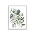 Picture of Blue Buds II _GroupedProduct_Rectangle_Portrait_Framed_Matted_