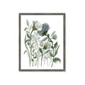 Picture of Blue Buds II _GroupedProduct_Rectangle_Portrait_Framed_Matted_