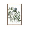 Picture of Blue Buds II _GroupedProduct_Rectangle_Portrait_Framed_Matted_