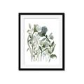 Picture of Blue Buds II _GroupedProduct_Rectangle_Portrait_Framed_Matted_