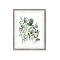 Picture of Blue Buds II _GroupedProduct_Rectangle_Portrait_Framed_Matted_