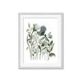Picture of Blue Buds II _GroupedProduct_Rectangle_Portrait_Framed_Matted_