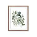 Picture of Blue Buds II _GroupedProduct_Rectangle_Portrait_Framed_Matted_