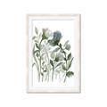 Picture of Blue Buds II _GroupedProduct_Rectangle_Portrait_Framed_Matted_