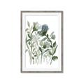 Picture of Blue Buds II _GroupedProduct_Rectangle_Portrait_Framed_Matted_