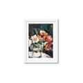 Picture of Bouquet in Vase _GroupedProduct_Rectangle_Portrait_Framed_Matted_