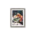 Picture of Bouquet in Vase _GroupedProduct_Rectangle_Portrait_Framed_Matted_