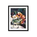Picture of Bouquet in Vase _GroupedProduct_Rectangle_Portrait_Framed_Matted_