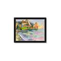 Picture of Seaside Town _GroupedProduct_Rectangle_Landscape_Framed_Matted_