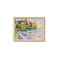 Picture of Seaside Town _GroupedProduct_Rectangle_Landscape_Framed_Matted_