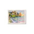 Picture of Seaside Town _GroupedProduct_Rectangle_Landscape_Framed_Matted_