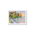 Picture of Seaside Town _GroupedProduct_Rectangle_Landscape_Framed_Matted_