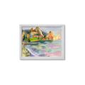 Picture of Seaside Town _GroupedProduct_Rectangle_Landscape_Framed_Matted_