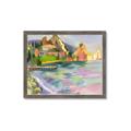 Picture of Seaside Town _GroupedProduct_Rectangle_Landscape_Framed_Matted_