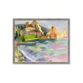 Picture of Seaside Town _GroupedProduct_Rectangle_Landscape_Framed_Matted_