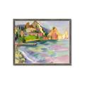 Picture of Seaside Town _GroupedProduct_Rectangle_Landscape_Framed_Matted_